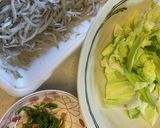 茅乃舎野菜だし★即席しらすペペロンチーノ作り方1写真