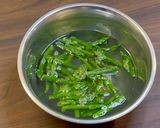 アスパラの塩昆布和え作り方1写真