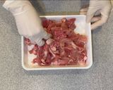 ラクックで豚こま切れ肉のボール焼き作り方1写真