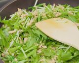 油を使わない大豆のお肉とみず菜のグラタン作り方6写真