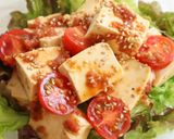さっぱり美味しい♡豆腐の梅トマトサラダ作り方5写真