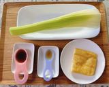 ベジ♪セロリのレンジ煮作り方1写真