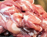 めんつゆで簡単！小松菜と厚揚げの豚肉炒め作り方5写真
