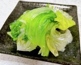塩麹だけでめちゃ美味！レタスだけ炒め作り方3写真