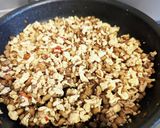鶏ひき肉で鶏ごぼう作り方8写真