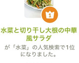 水菜と切り干し大根の中華風サラダ作り方11写真