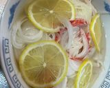 さっぱりレモンの効いたにゅーめん作り方2写真