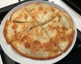 絶対おいしいチーズとネギのケサディーヤ作り方6写真