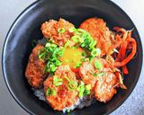 鶏つくね丼作り方10写真