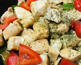 レトルト活用●鶏肉たくさんの玉かけカレー作り方3写真