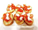 トマトとモッツァレラのブルスケッタ♪美味作り方6写真
