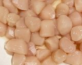 帆立とアスパラの中華炒め作り方1写真