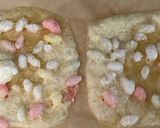 食べ忘れた雛あられonスライスチーズ作り方2写真