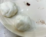 かしわ餅（サルトリイバラの蒸しあんもち）作り方7写真