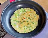 アスパラと豆腐のふわもっち焼き作り方11写真
