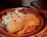 白菜とブロッコリーの土鍋グラタン作り方9写真