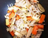 筍と根菜の焼肉炒め作り方3写真