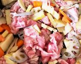 筍と根菜の焼肉炒め作り方4写真