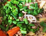 筍と根菜の焼肉炒め作り方5写真
