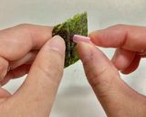 キャラ弁♡キティ　のり切りが苦手な方必見作り方4写真