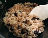 赤いそら豆ご飯作り方4写真