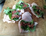 胸肉で梅肉大葉挟みカツ！厨房ばあばぁ!作り方1写真