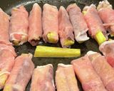 さつまいもの豚ロース肉巻き作り方2写真