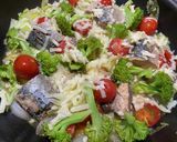 鯖缶で簡単！チーズとろ〜りアクアパッツァ作り方4写真