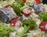 鯖缶で簡単！チーズとろ〜りアクアパッツァ作り方5写真