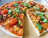 寄せ集めからの〜簡単・乾燥バジルピザ作り方11写真