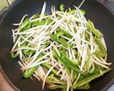 豚肉とピーマン、もやしの生姜炒め作り方6写真