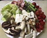 アスパラときのこの昆布茶炒め作り方2写真