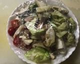 アスパラときのこの昆布茶炒め作り方3写真