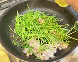 豚肉と豆苗のレモン炒め作り方2写真