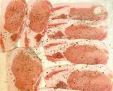 簡単・豪華♪豚薄切り肉のチーズ焼き作り方1写真