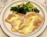 簡単・豪華♪豚薄切り肉のチーズ焼き作り方3写真