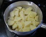 今日の料理風。昭和ポテトサラダ作り方1写真