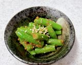 簡単すぎ小鉢♪インゲンの醤油麹ごま和え作り方3写真