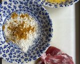ヒレ肉のカレーピカタ作り方1写真