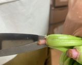 パパが休日に作る『ほうれん草のナムル』作り方1写真