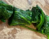 パパが休日に作る『ほうれん草のナムル』作り方3写真