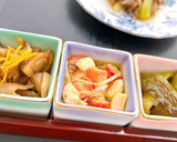 いちご、生らっきょう、チーズの和え物作り方4写真