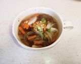 もち麦ともずく根菜のトロトロスープ作り方7写真