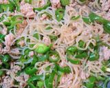 簡単!旨い!豚ひき肉しらたきチャプチェ風作り方6写真