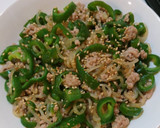 簡単！旨い！豚ひき肉しらたきチャプチェ風作り方7写真