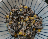 簡単！腸活♪ひじきと納豆のおかかマヨ和え作り方3写真