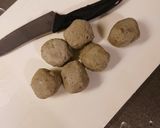イワシのつみれ団子とゴボウ炒め作り方1写真