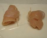 鶏とうずら卵の義理親子ロール作り方3写真