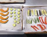 フライドチキンのせ♪夏野菜カレー作り方7写真