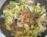 ジャコとキャベツ もやしの 簡単炒め♬作り方3写真
